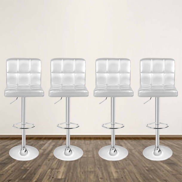 Wade Logan® Loxley Swivel Adjustable Height Bar Stool & Reviews Wayfair